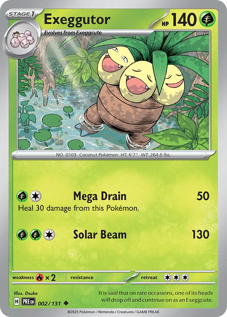 Exeggutor card image