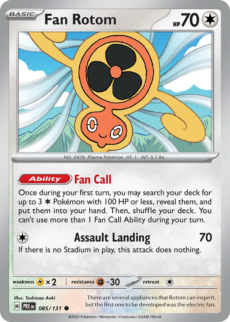 Fan Rotom card image
