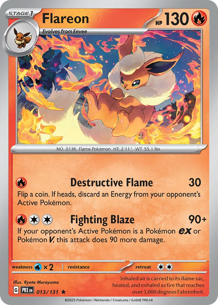 Flareon card image