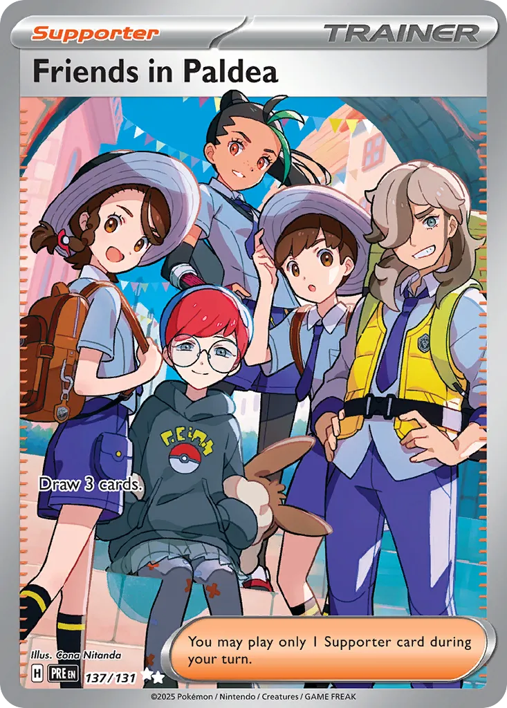 Friends in Paldea card image