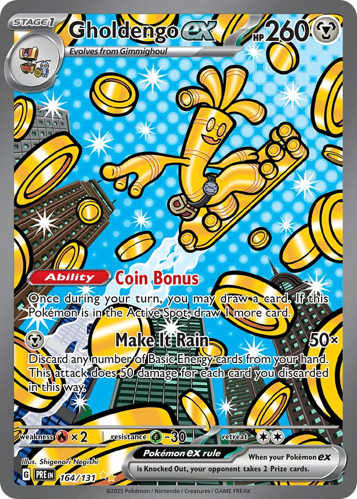 Gholdengo ex card image