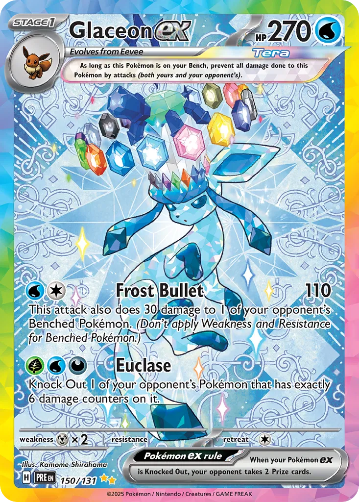 Glaceon ex #150 card image