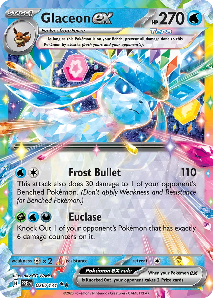 Glaceon ex card image