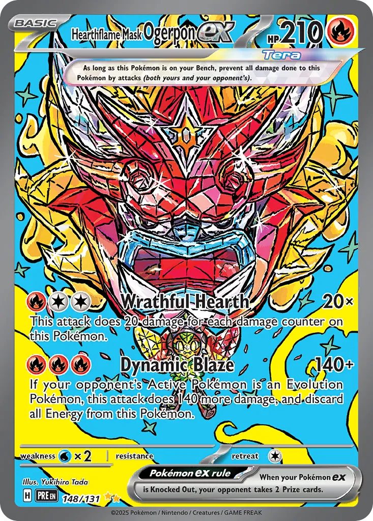 Hearthflame Mask Ogerpon ex card image