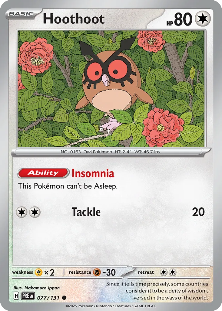 Hoothoot card image