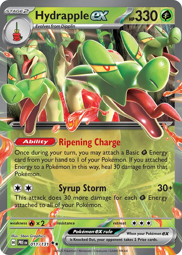 Hydrapple ex card image