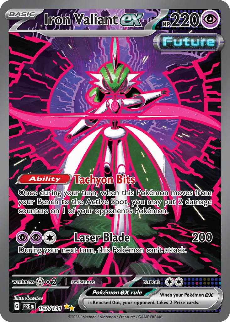 Iron Valiant ex card image