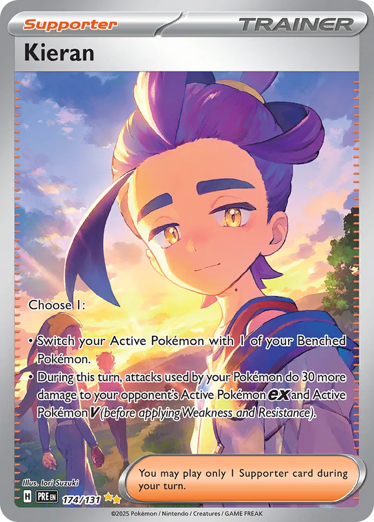 Kieran card image