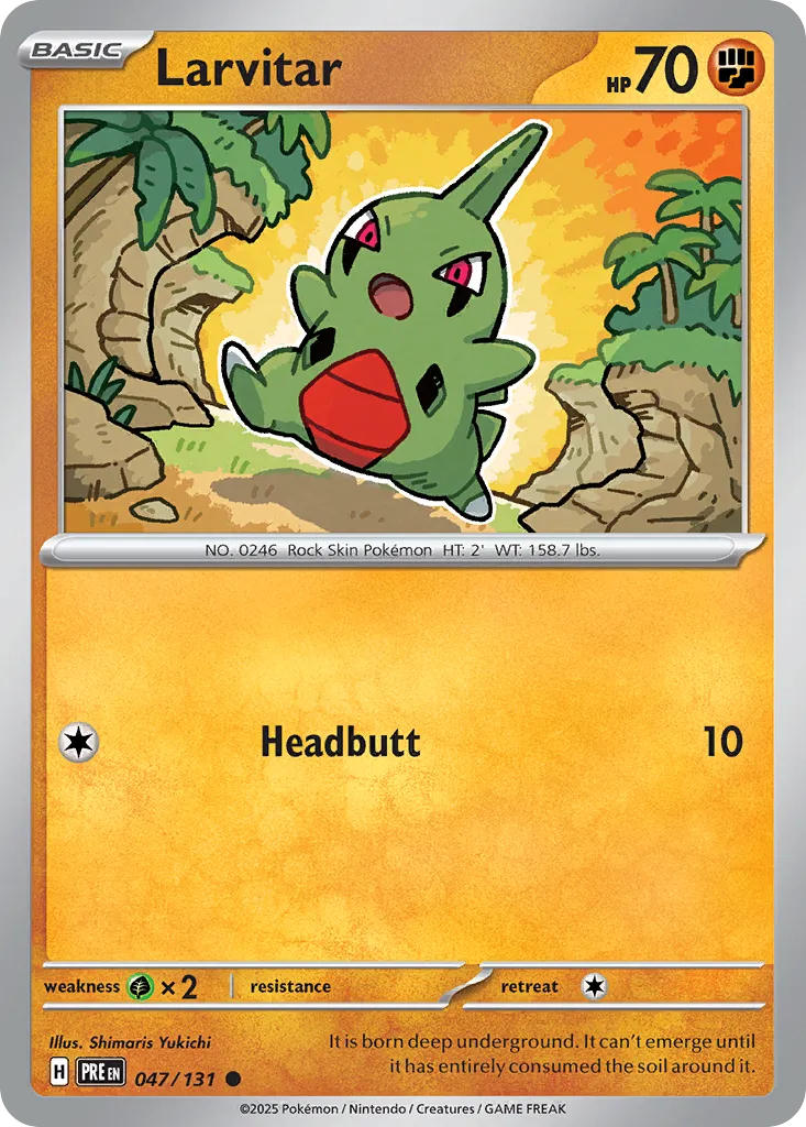 Larvitar card image