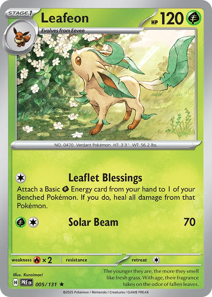 Leafeon card image