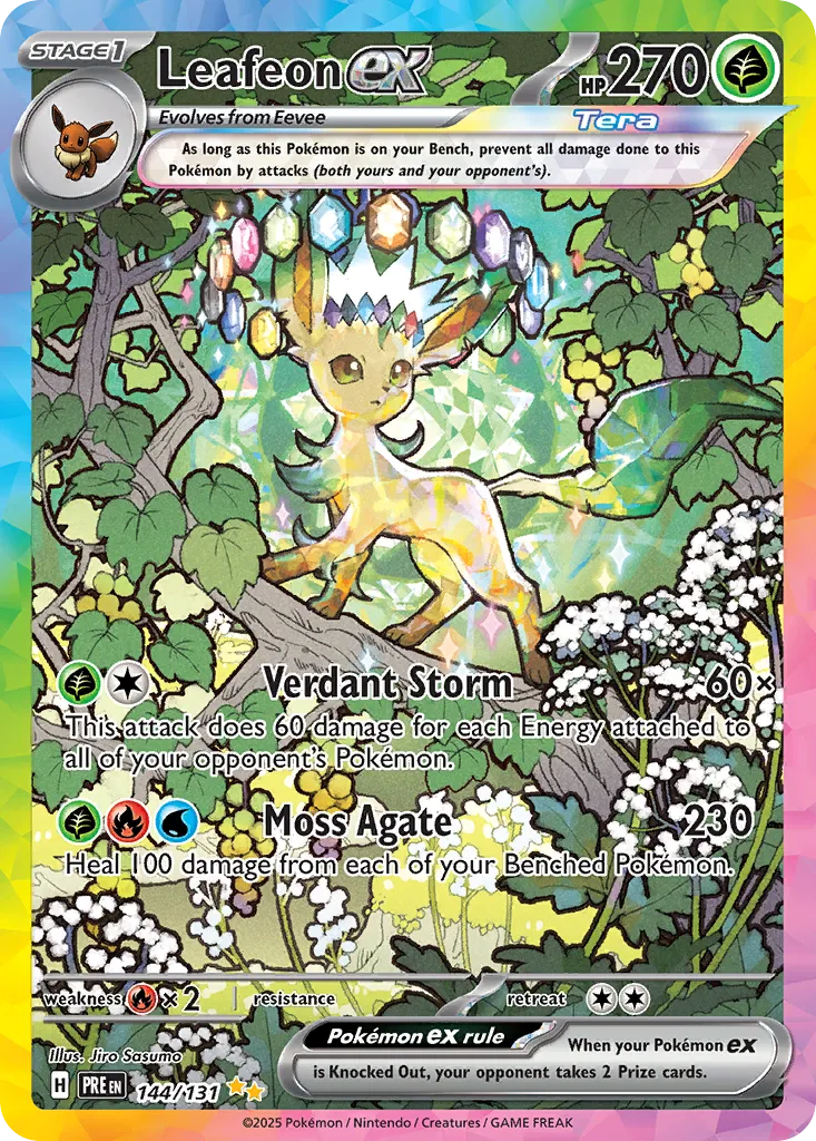 Leafeon ex #144 card image