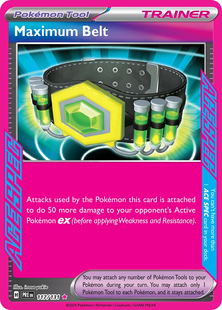 Maximum Belt card image