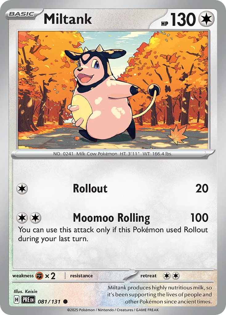 Miltank card image