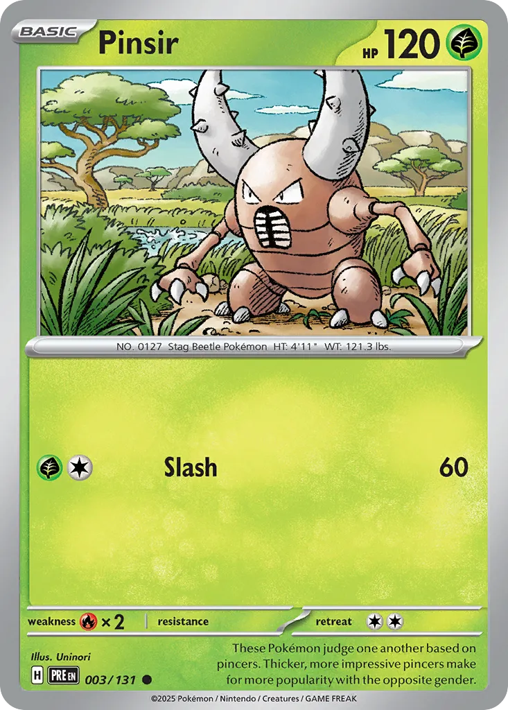 Pinsir card image