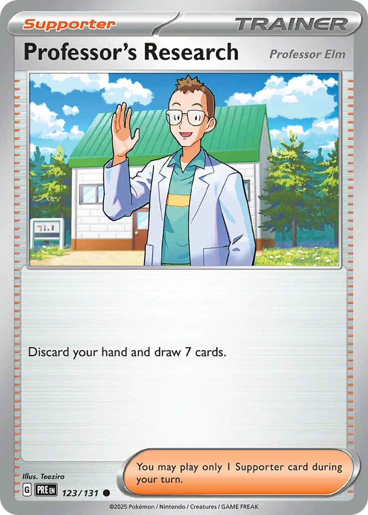 Professor's Research card image