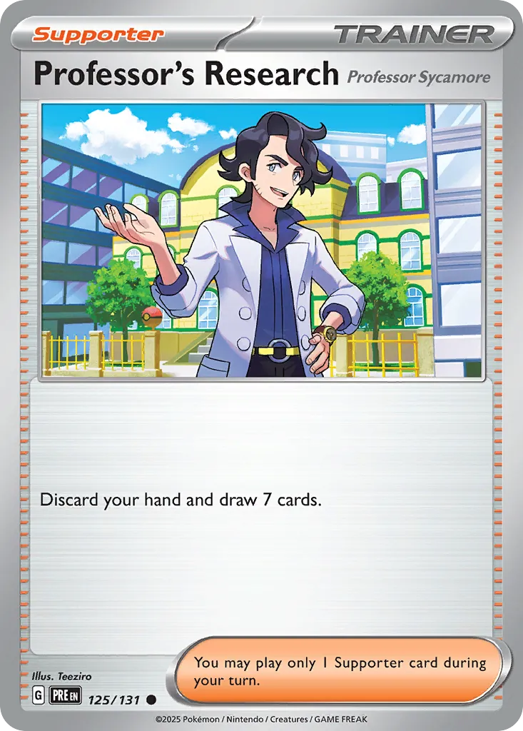 Professor's Research card image