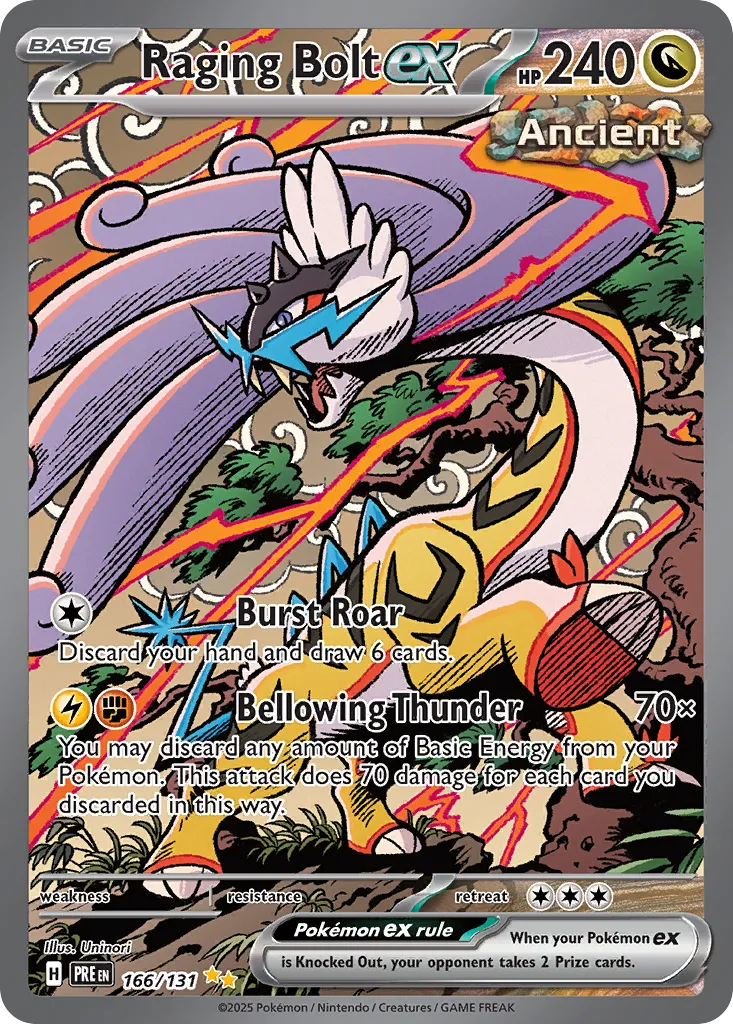 Raging Bolt ex card image