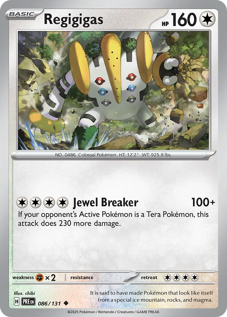 Regigigas card image