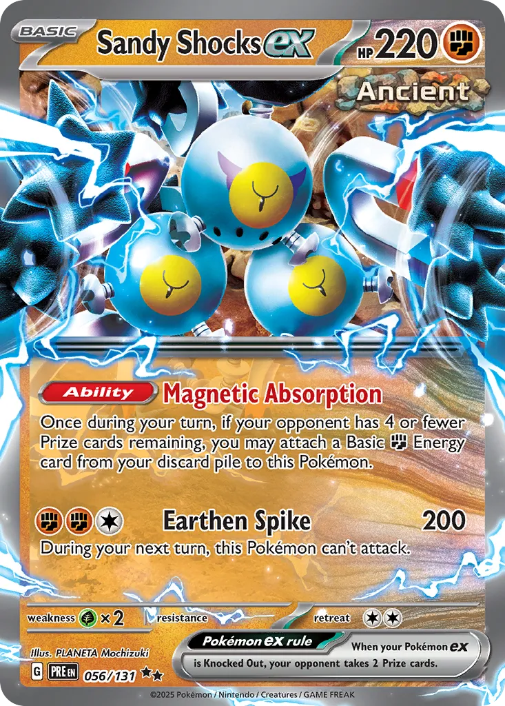 Sandy Shocks ex card image