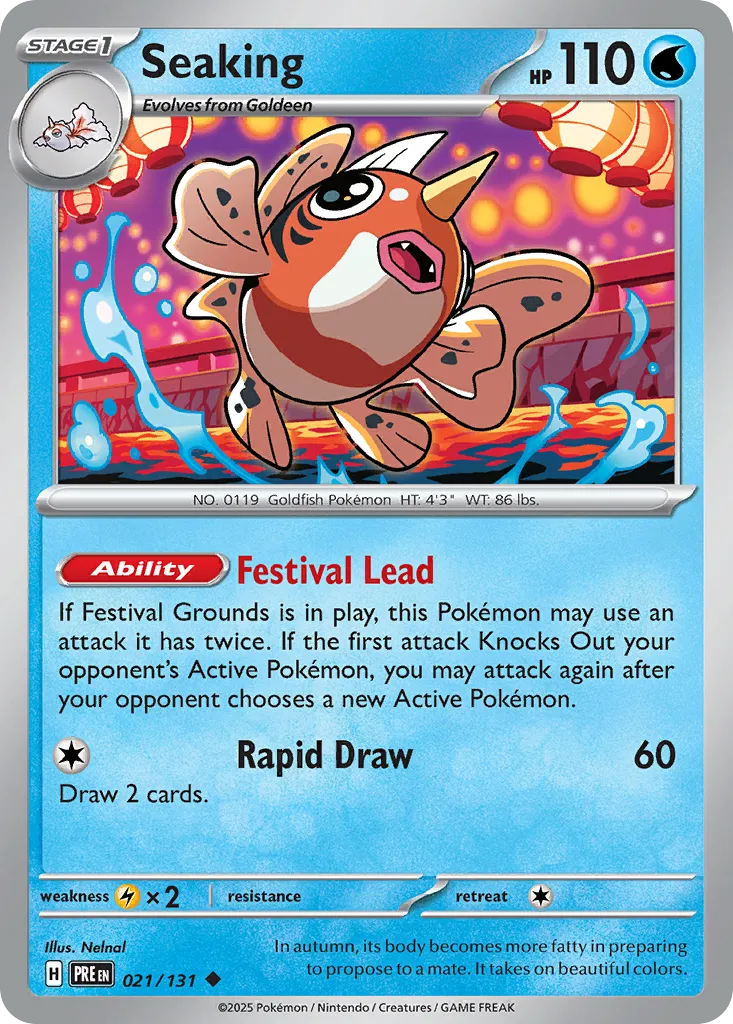 Seaking card image