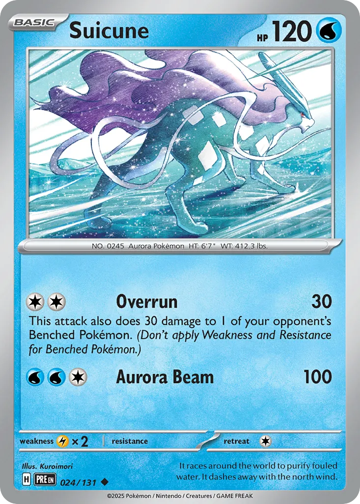 Suicune card image