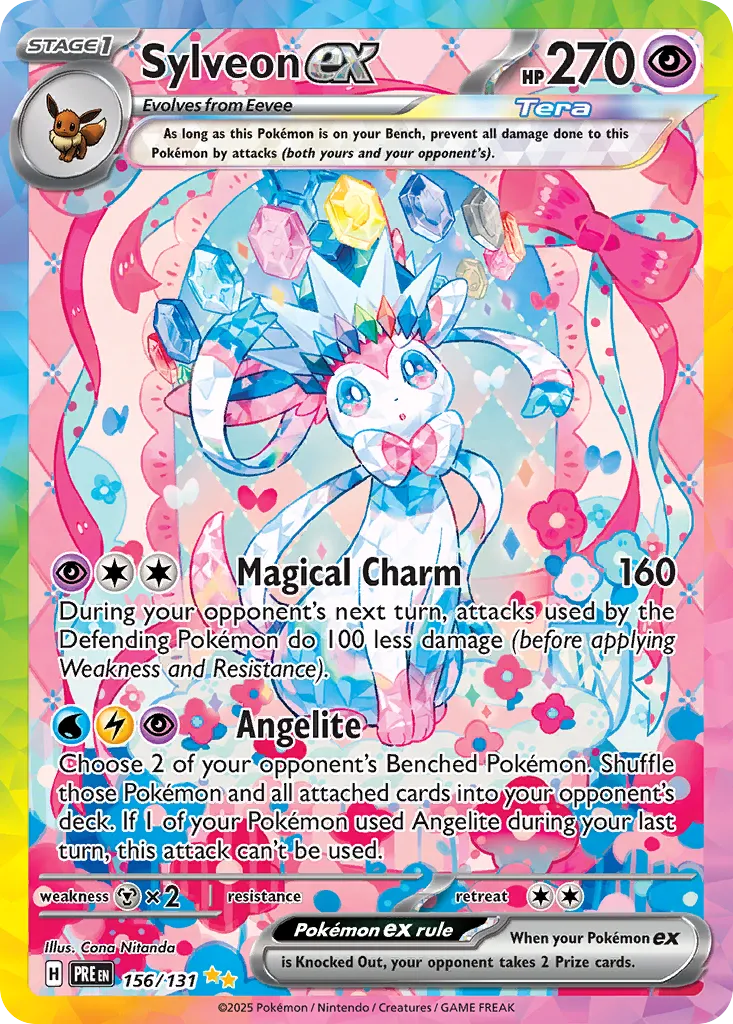 Sylveon ex #156 card image