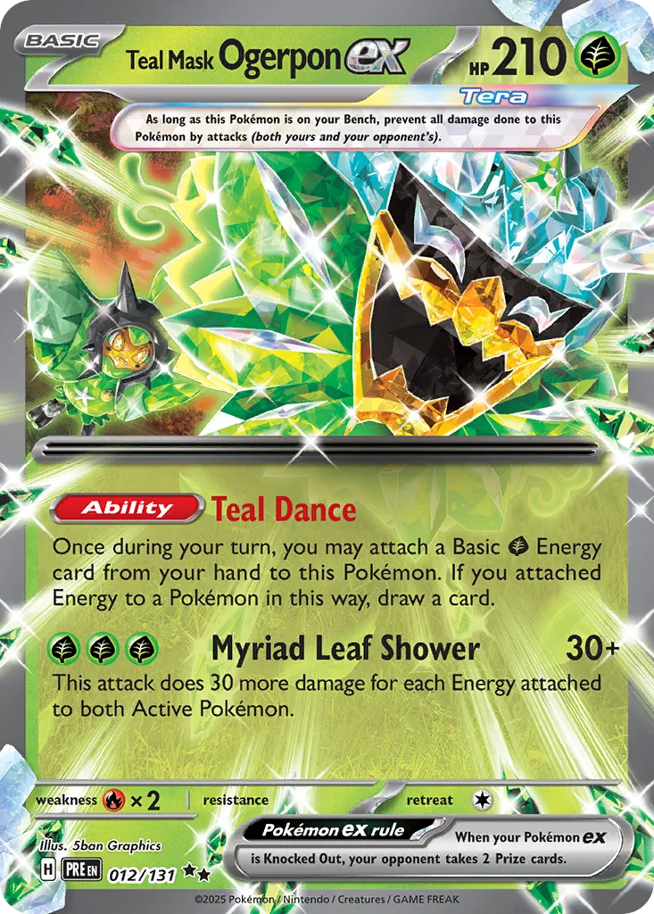 Teal Mask Ogerpon ex card image