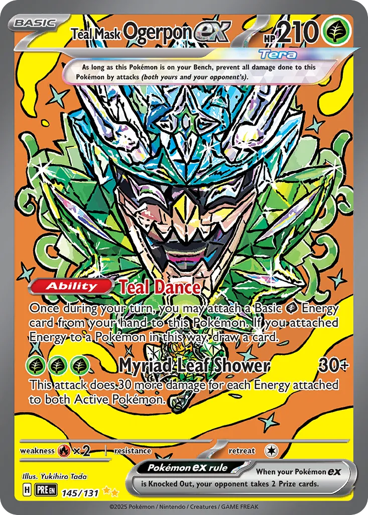 Teal Mask Ogerpon ex card image