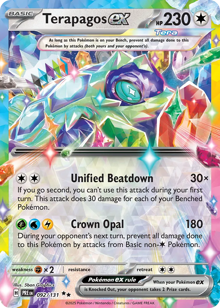 Terapagos ex card image
