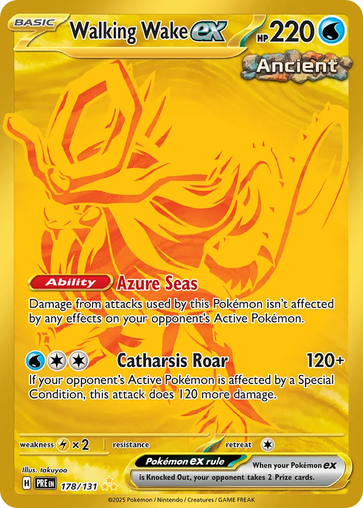 Walking Wake ex card image