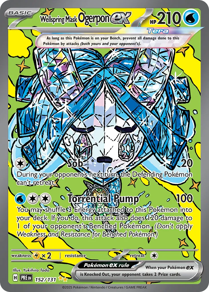 Wellspring Mask Ogerpon ex card image