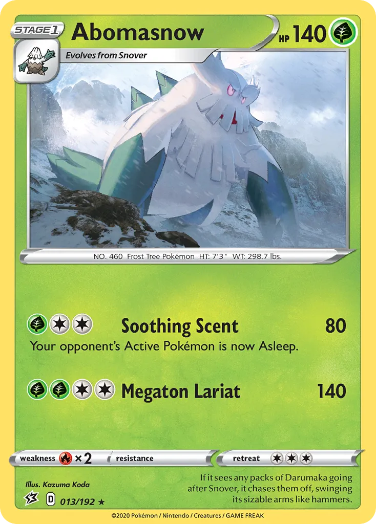 Abomasnow card image