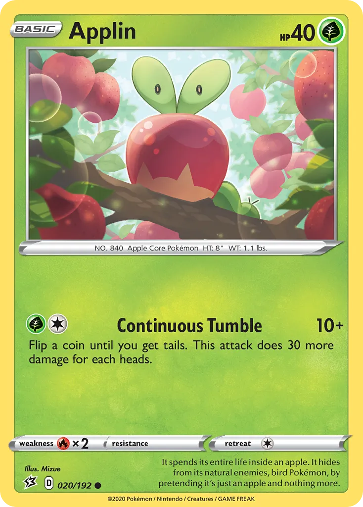 Applin card image