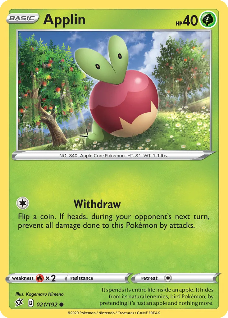 Applin card image