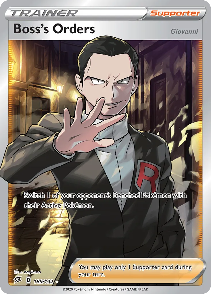 Boss's Orders #189 card image