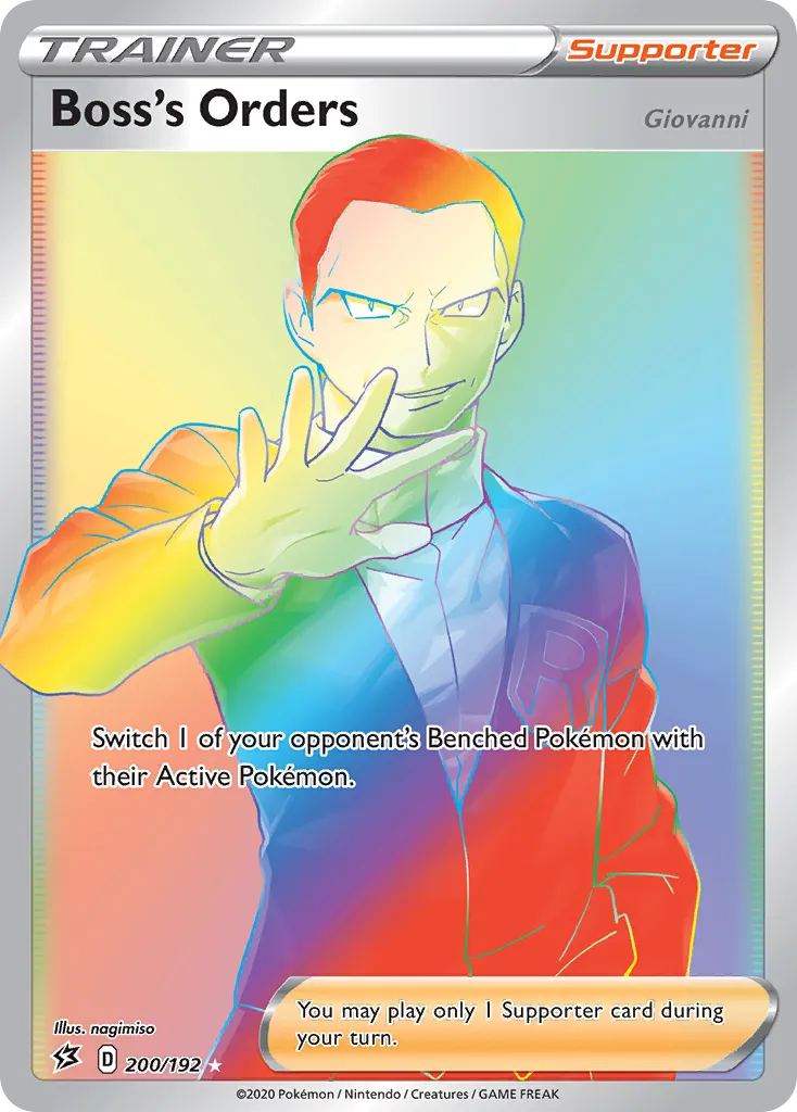 Boss's Orders #200 card image