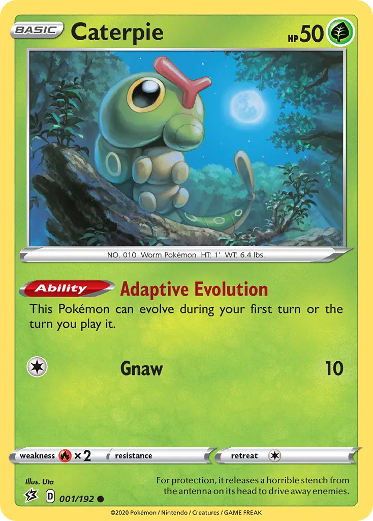 Caterpie card image