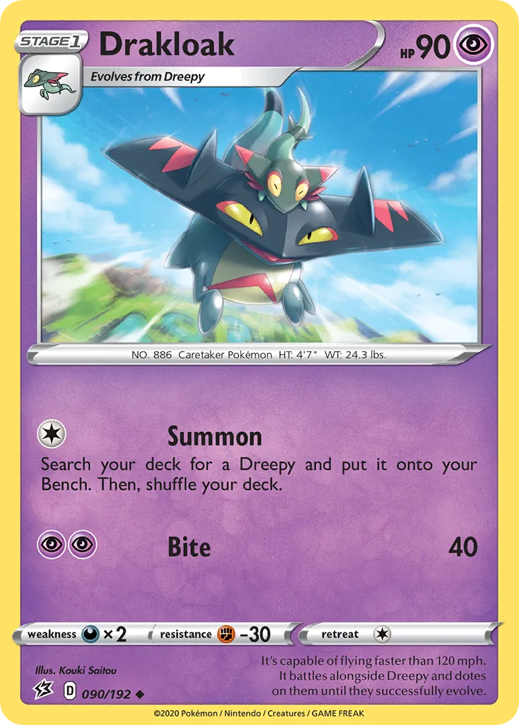 Drakloak card image