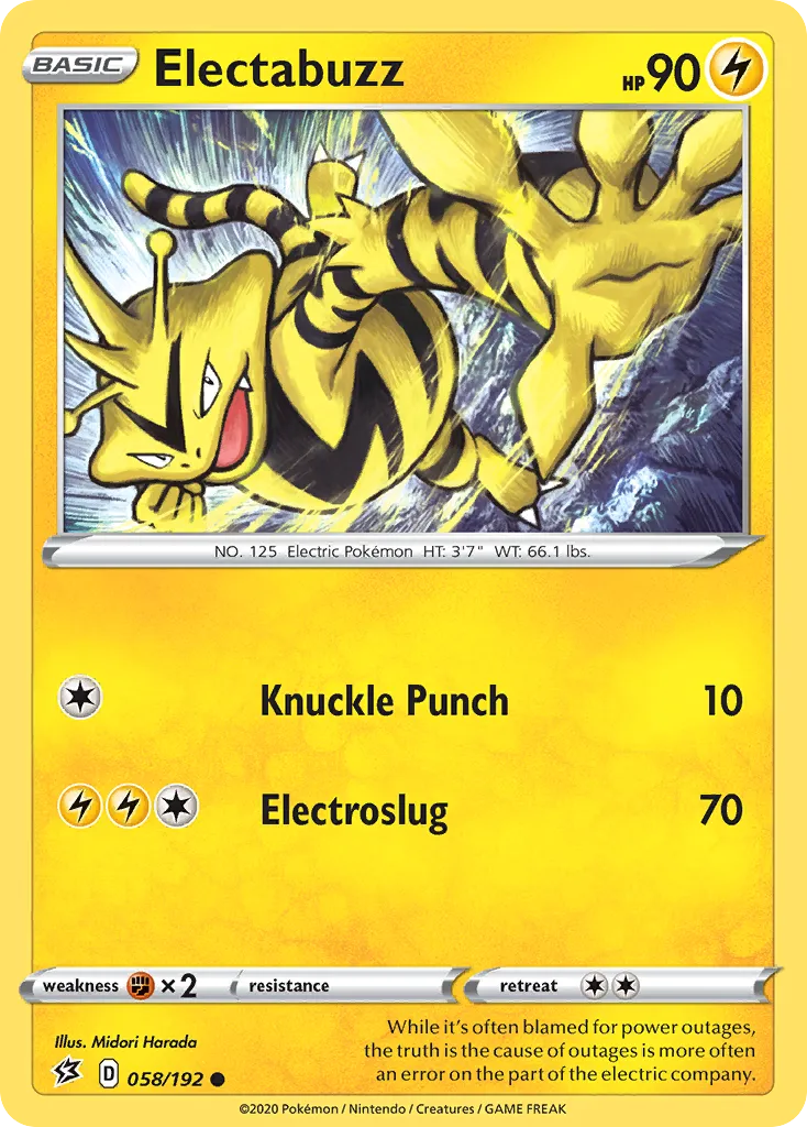 Electabuzz card image