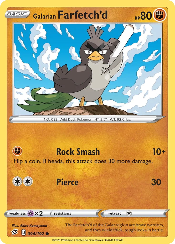 Galarian Farfetch'd card image