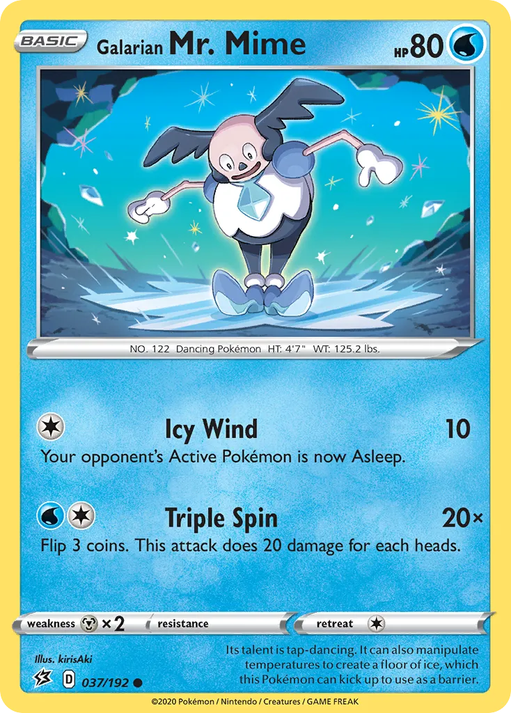 Galarian Mr. Mime card image