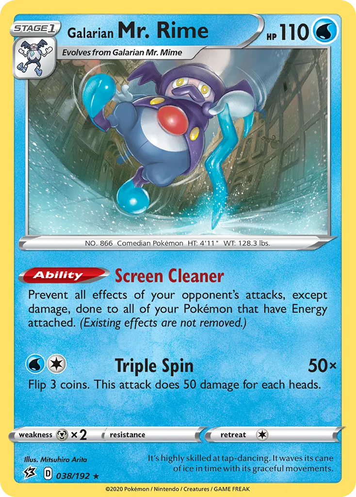 Galarian Mr. Rime card image