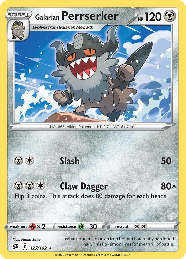 Galarian Perrserker card image