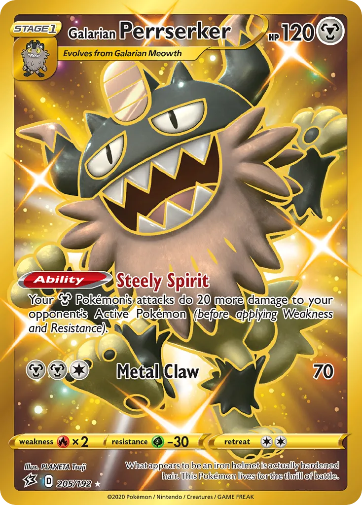 Galarian Perrserker card image