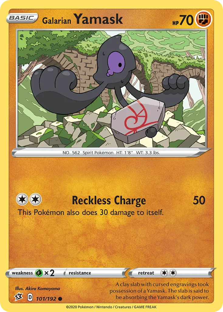 Galarian Yamask card image