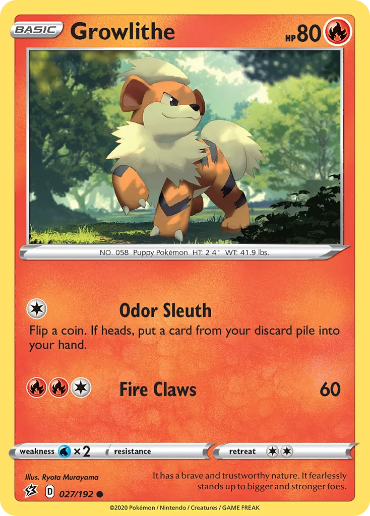 Growlithe card image
