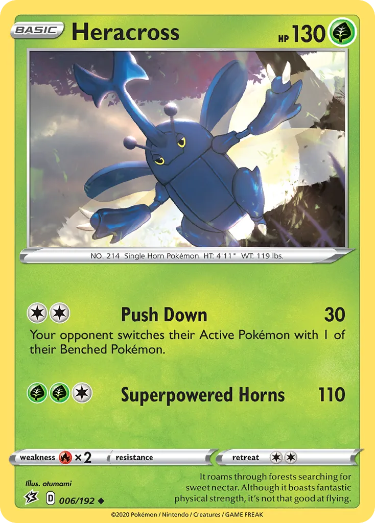 Heracross card image