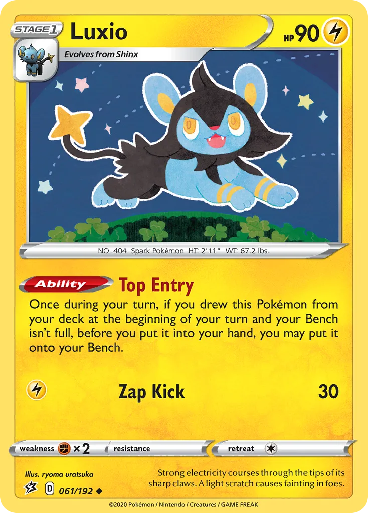 Luxio card image