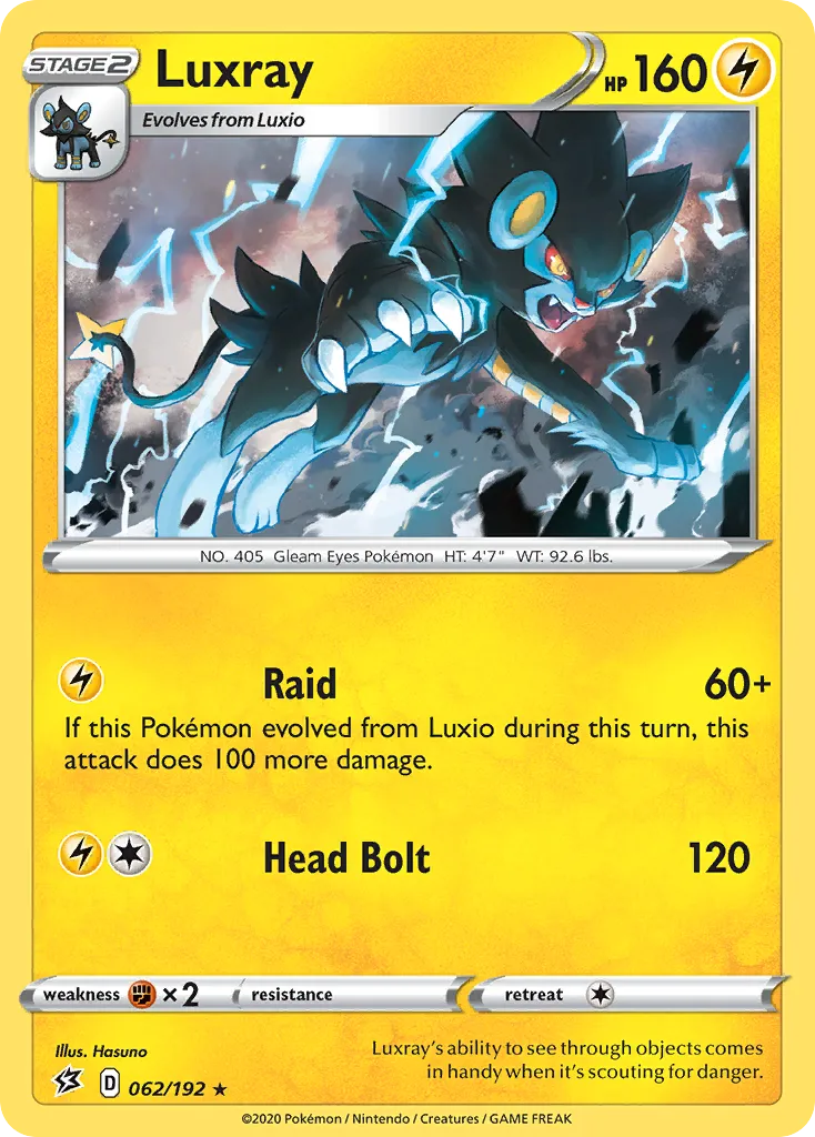 Luxray card image