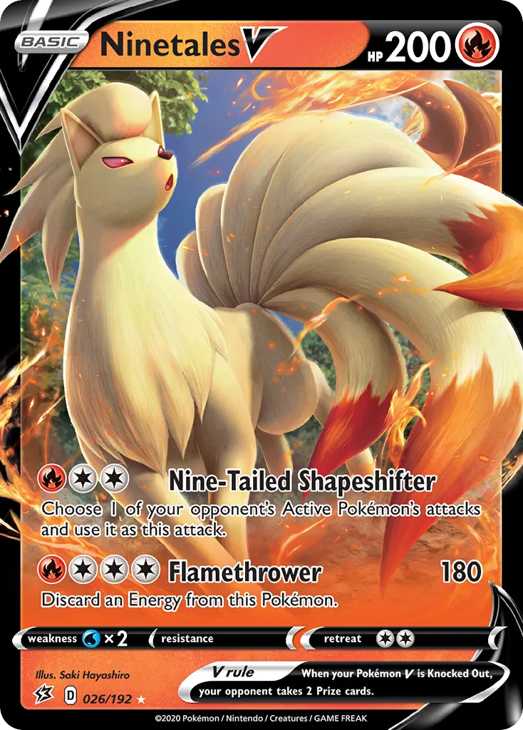 Ninetales V card image